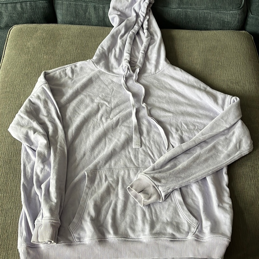 American eagle baby purple hoodie